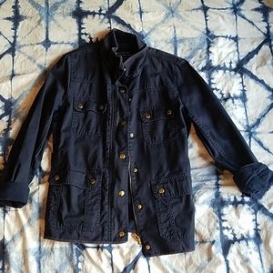 J CREW Navy Field Jacket - Sz Small